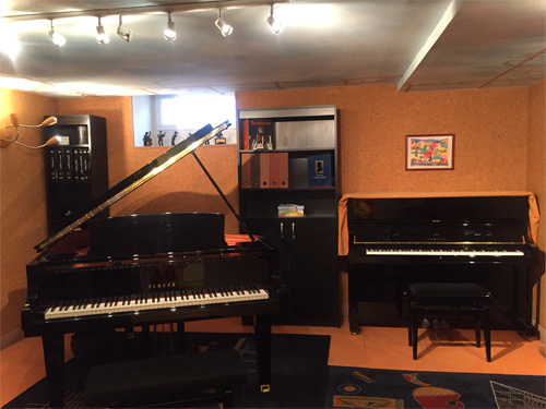salle de cours de piano Nice